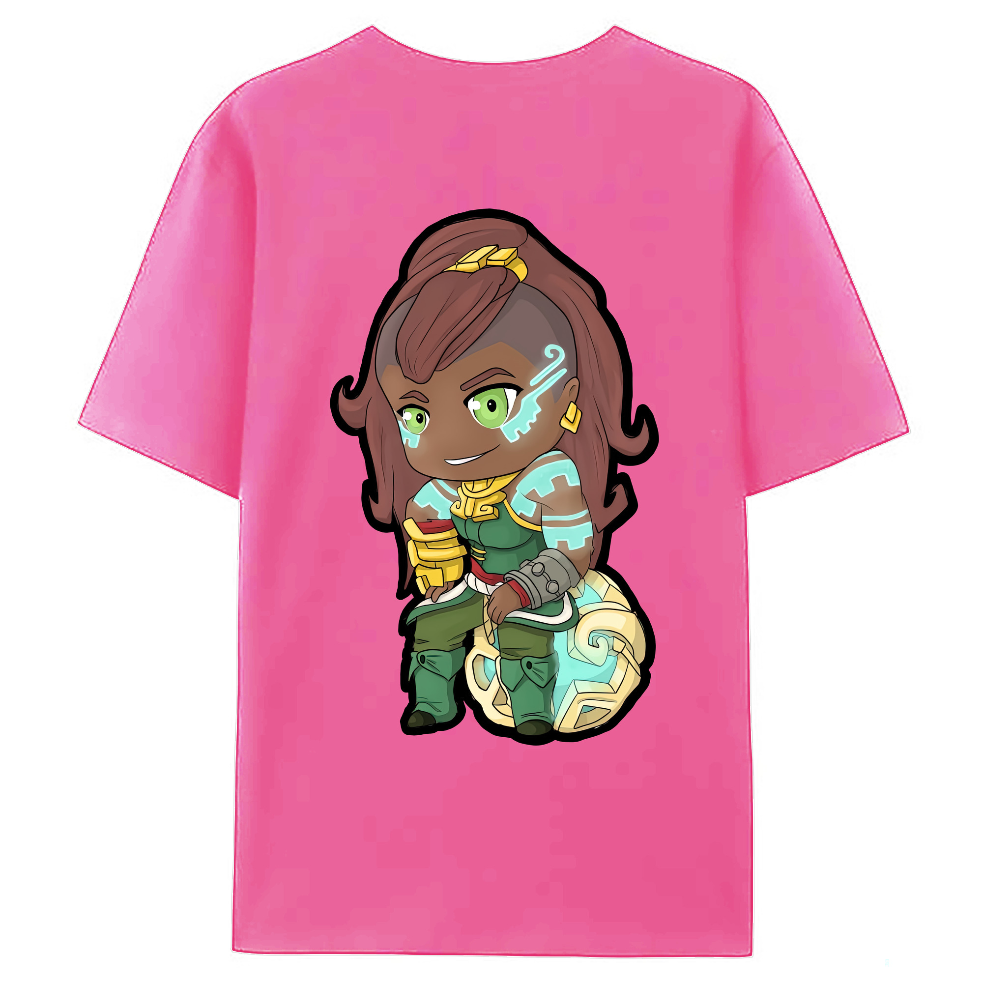 （画像用） リーグ・オブ・レジェンド League of Legends LOL レディース半袖Tシャツ(バックプリント)